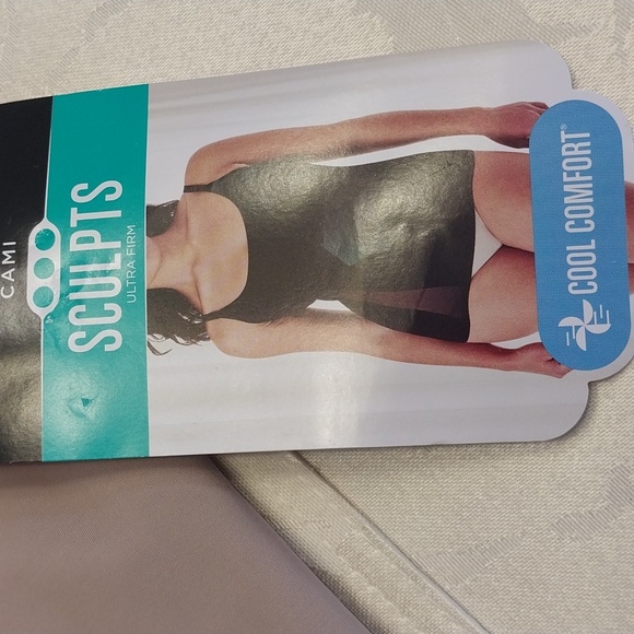 Maidenform NWT Shapewear Sculpts Ultra Firm Shaping Cami FLS096 Size Large Blush - Picture 5 of 12